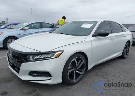 2020 Honda Accord Sport from USA, damaged, VIN 1HGCV1F32LA074025